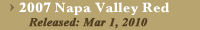 2007 Napa Valley Red